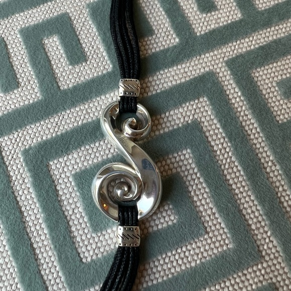 NWOT Brighton Rotollo Scroll Silver Plated Bracelet - Picture 4 of 7